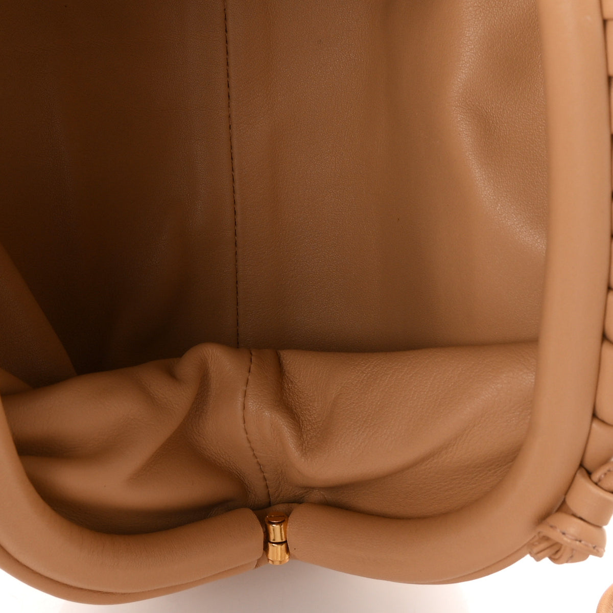 Bottega Veneta Butter Calfskin The Mini Pouch Nude 5 of 10