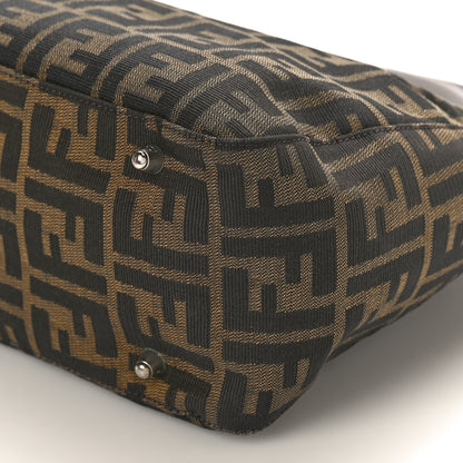 Fendi Zucca Top Handle Tote Tobacco 9 of 9