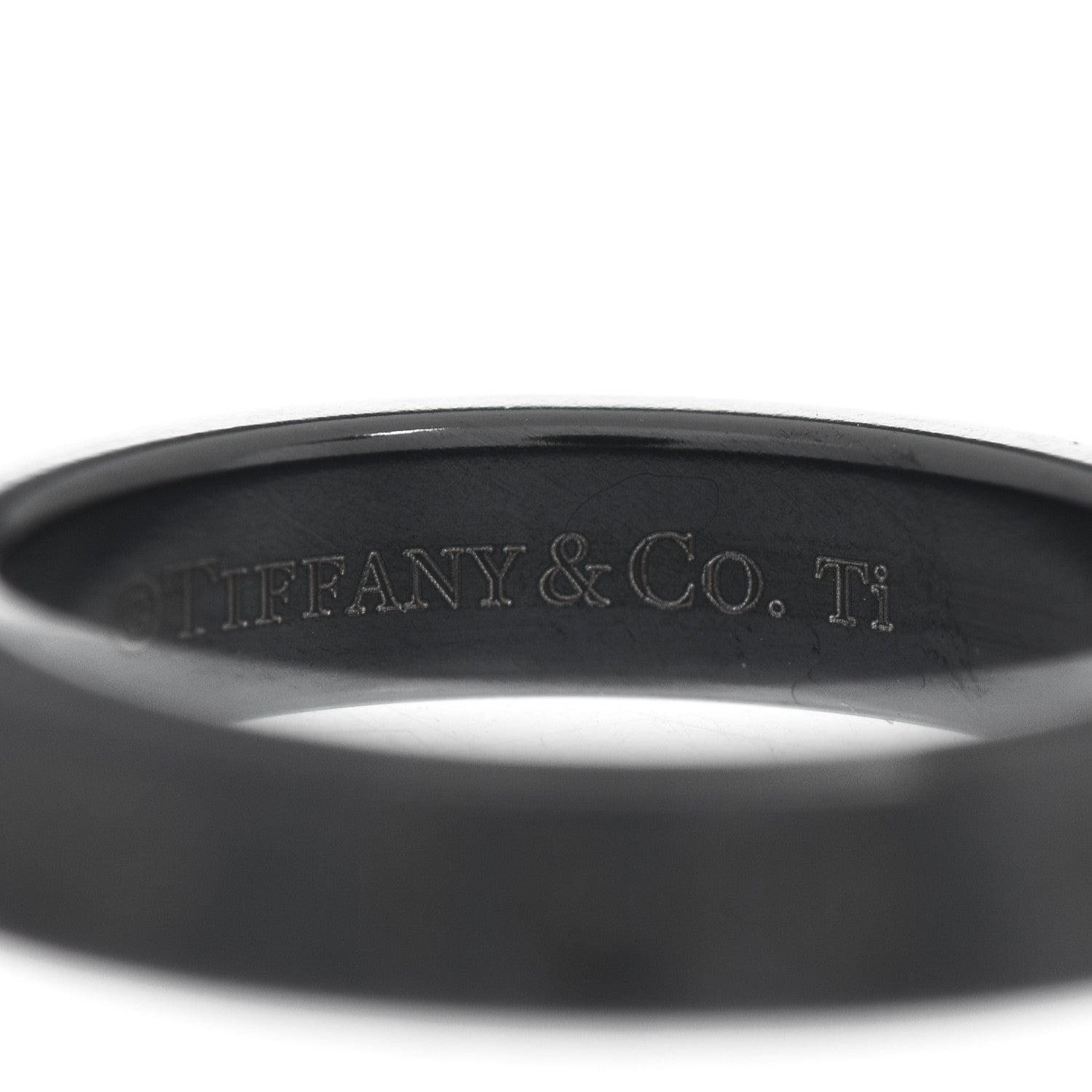 Tiffany Titanium 4mm Narrow 1837 Ring 50 5.25 4 of 4