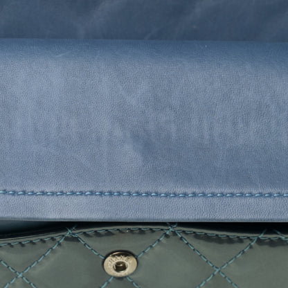 Chanel Patent Quilted 2.55 Reissue 226 Flap Blue 12 of 13