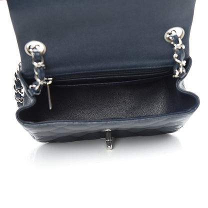 Chanel Caviar Quilted Mini Square Flap Navy 5 of 10