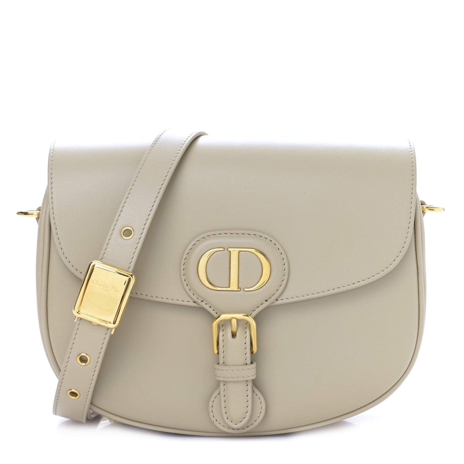 Christian Dior Box Calfskin Medium Bobby Flap Beige 1 of 8
