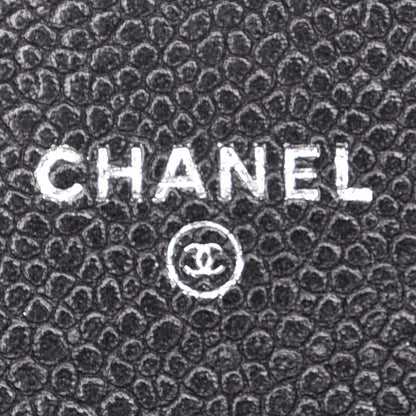 Chanel Caviar Quilted Travel Wallet Black 16 of 18