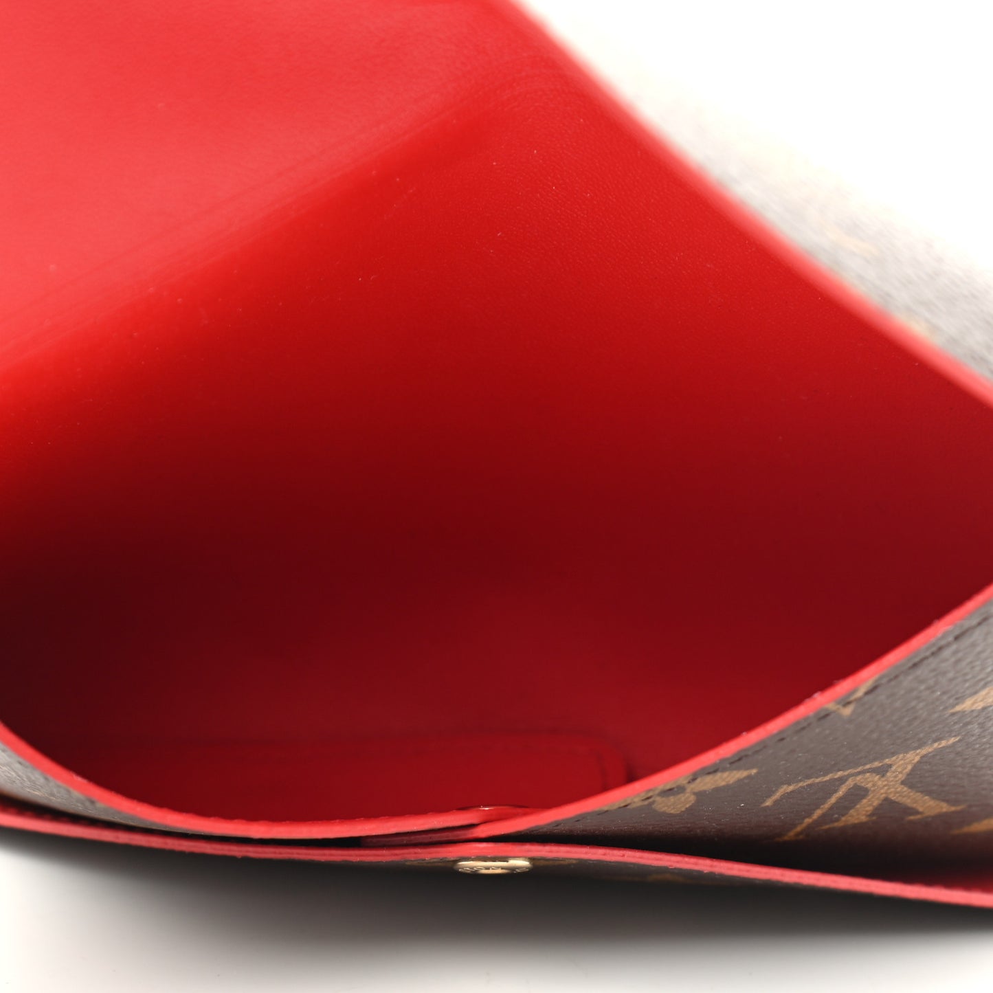 Monogram Medium Kirigami Pochette Insert Coquelicot