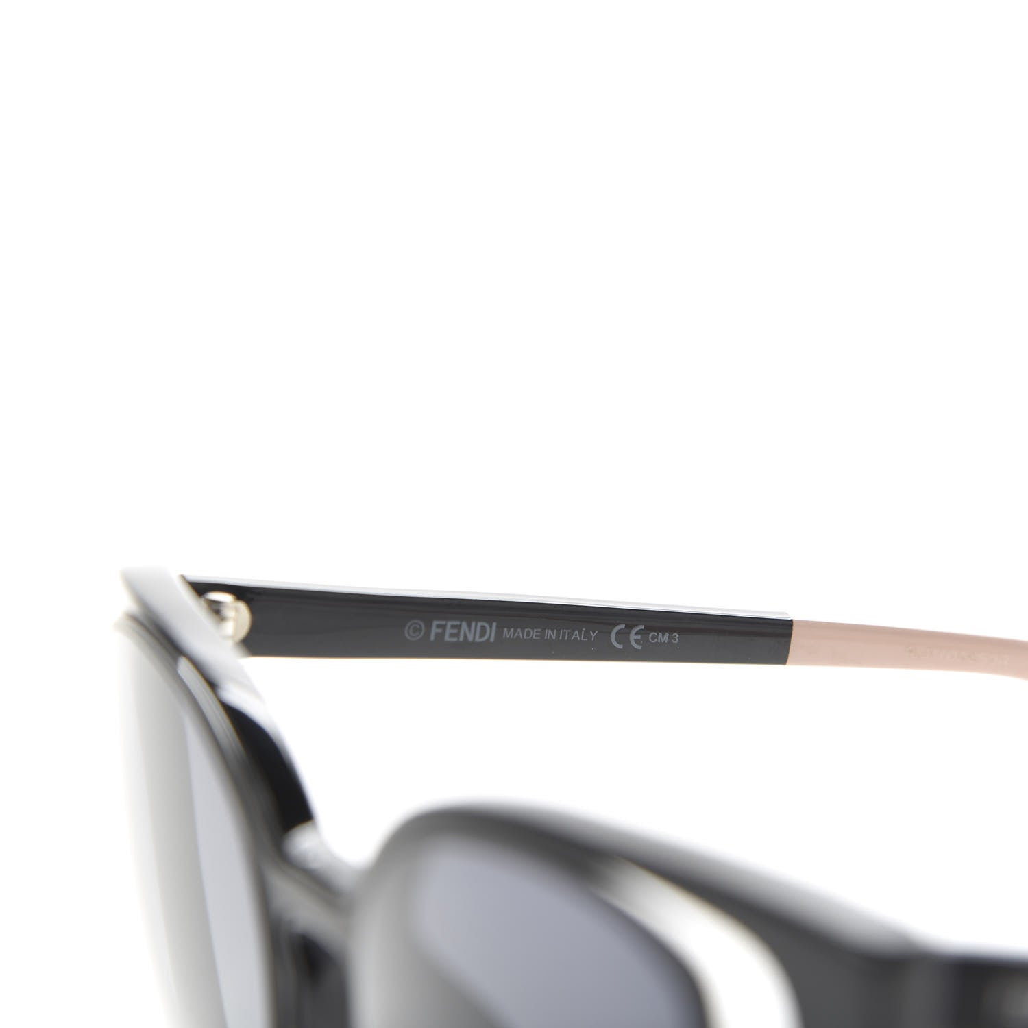 Fendi Cat Eye Paradeyes Sunglasses FF 0136/S Black Pink 5 of 6