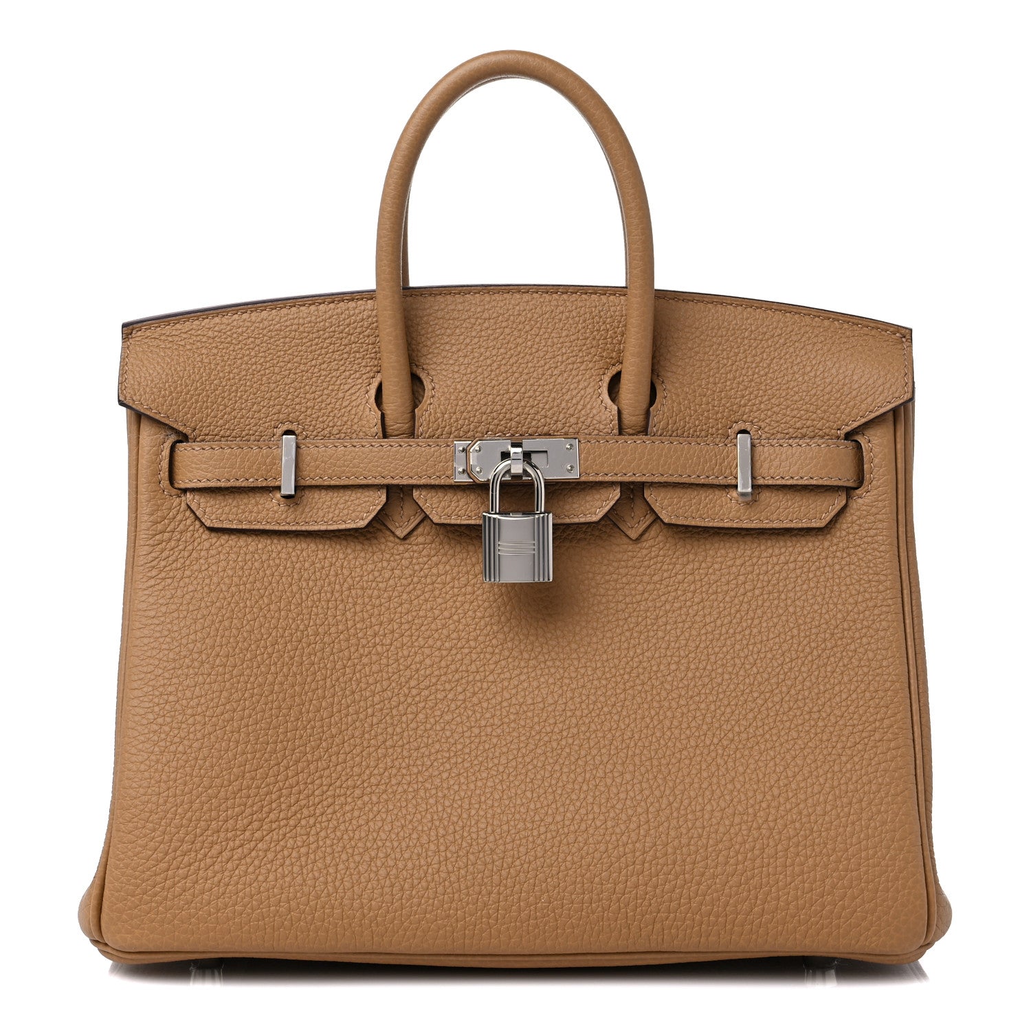 Hermes Togo Birkin 25 Biscuit 1 of 9
