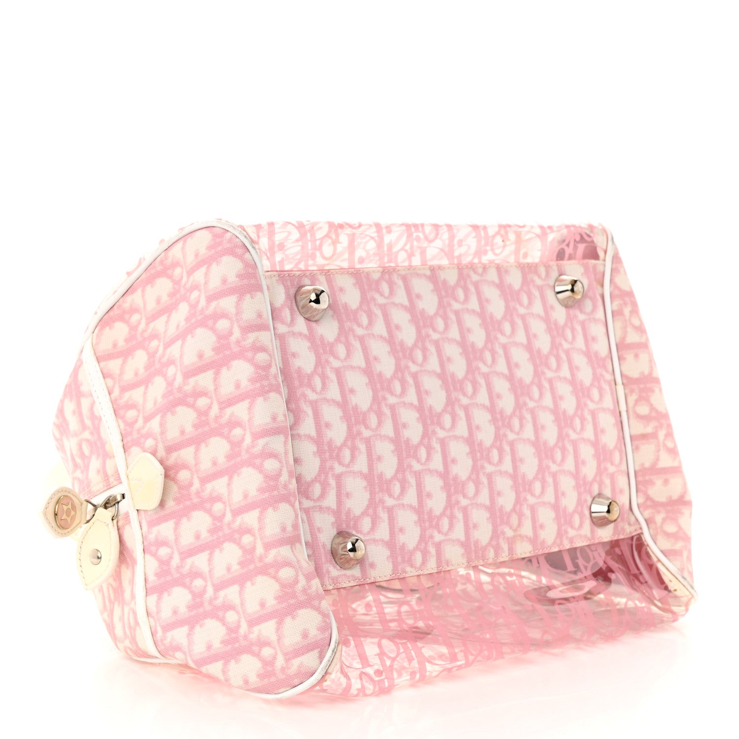 Christian Dior Monogram PVC Bowler Pink 4 of 20