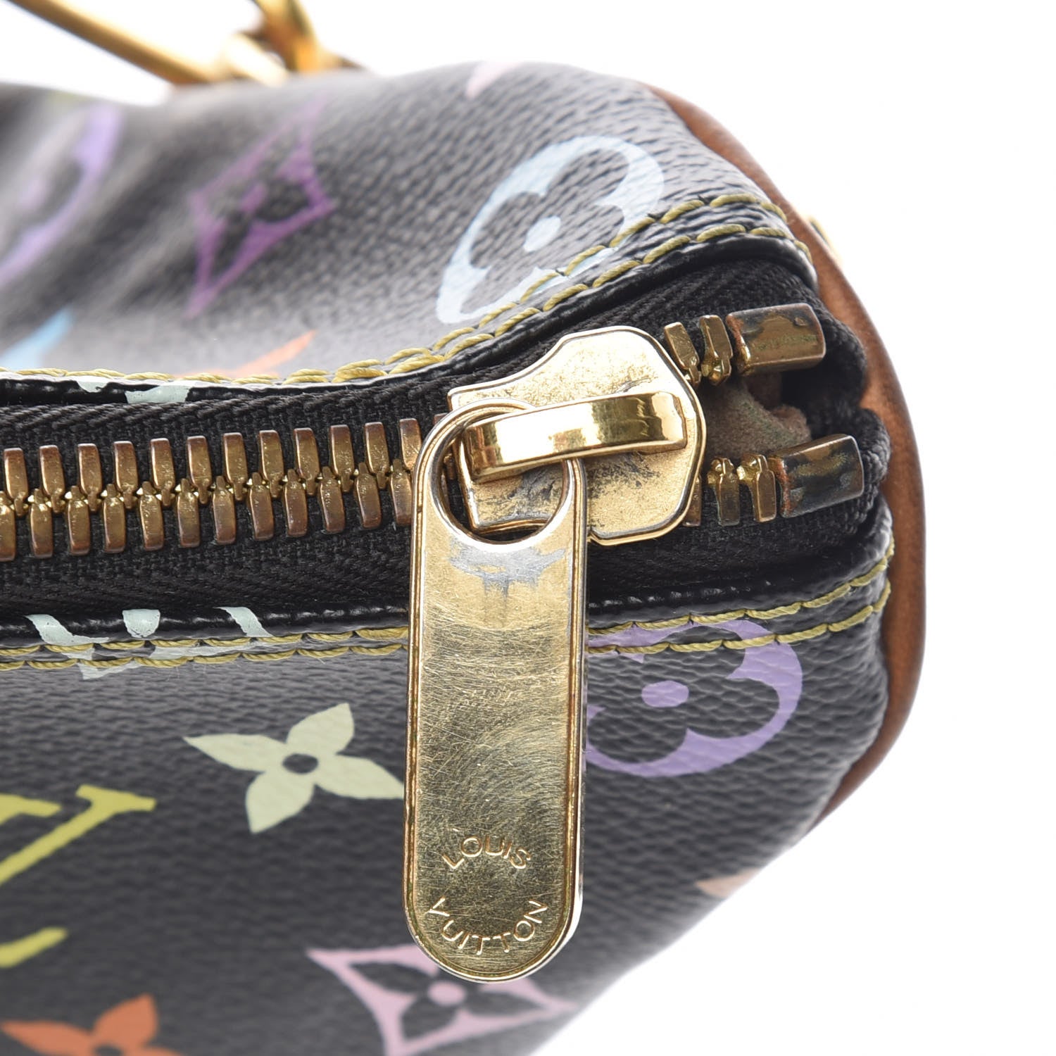 Louis Vuitton Monogram Multicolor Rita Black 10 of 17