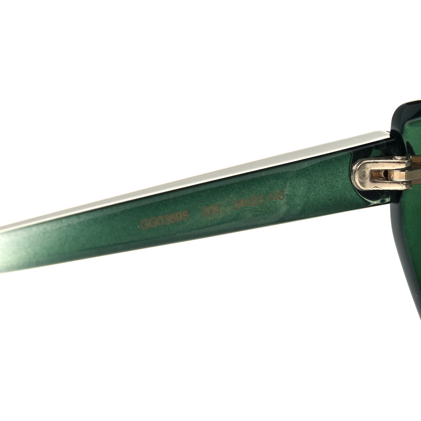 Acetate Cat Eye GG0369S Sunglasses GG Green