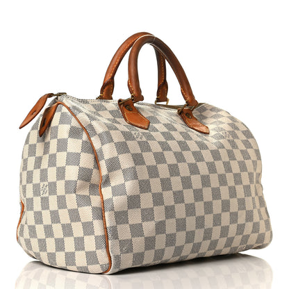 Louis Vuitton Damier Azur Speedy 30 2 of 7