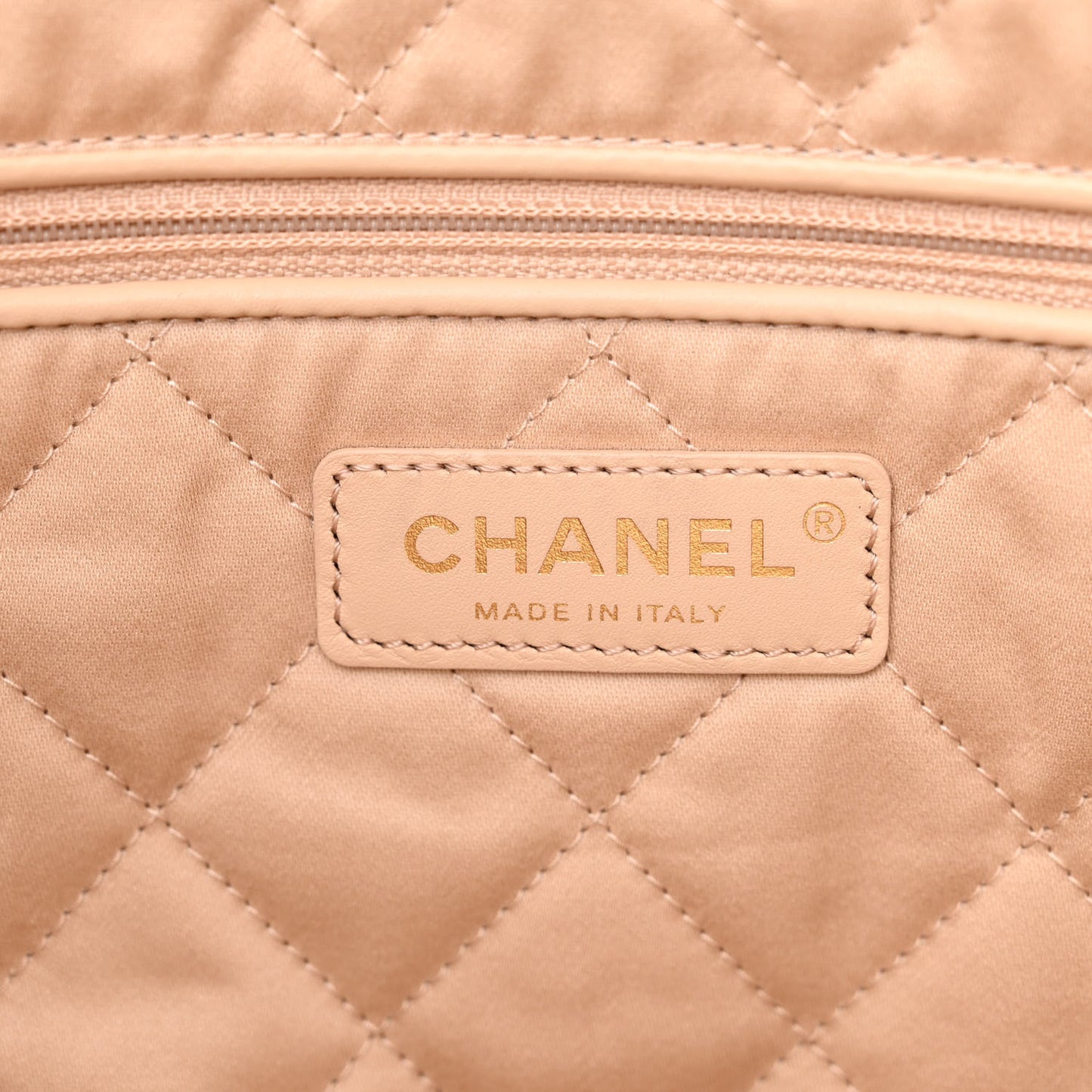 Calfskin Quilted Small Chanel 22 White
