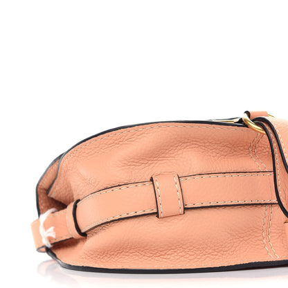 Chloe Calfskin Mini Marcie Round Crossbody Bag Peach Bloom 7 of 8