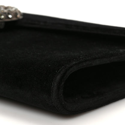 Gucci Velvet Dionysus Clutch Black 9 of 9