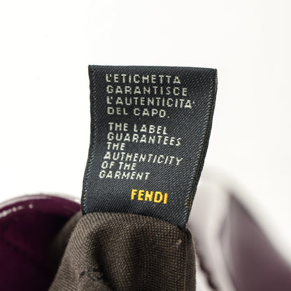 Fendi Patent B Bag Purple 9 of 10