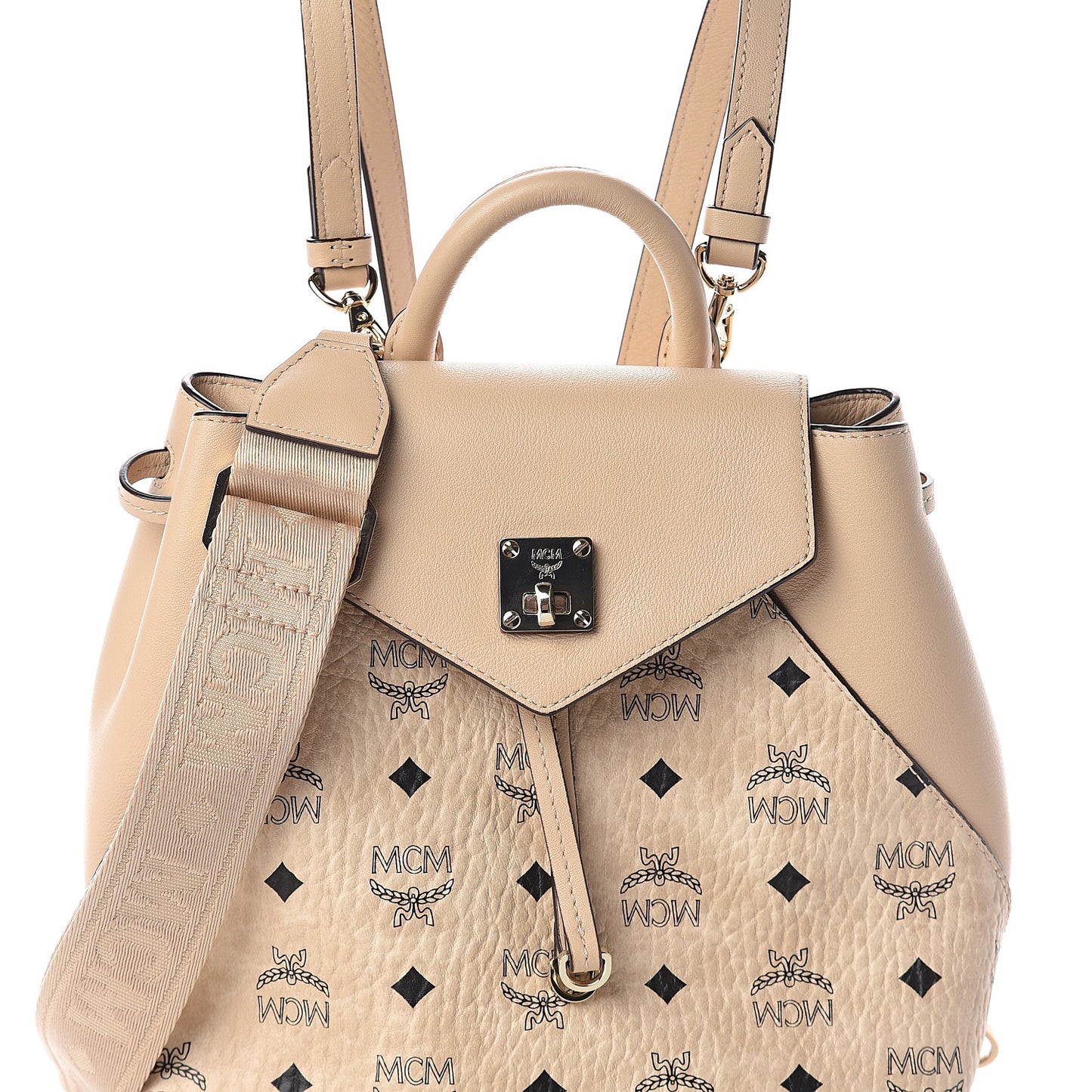 Visetos Small Essential Backpack Beige