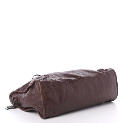 Balenciaga Agneau Classic Hardware City Cigare Fonce 5 of 11
