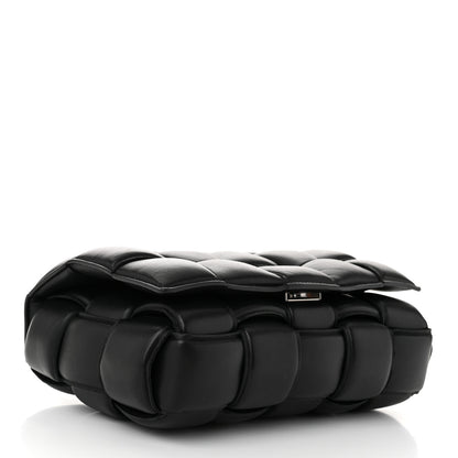 Bottega Veneta Nappa Maxi Intreccio Padded Cassette Crossbody Bag Black 4 of 10