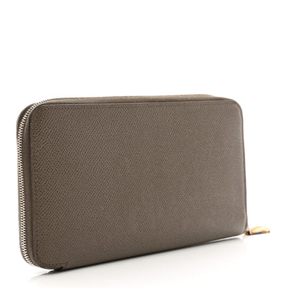 Hermes Epsom Silk'In Wallet Etoupe 3 of 7