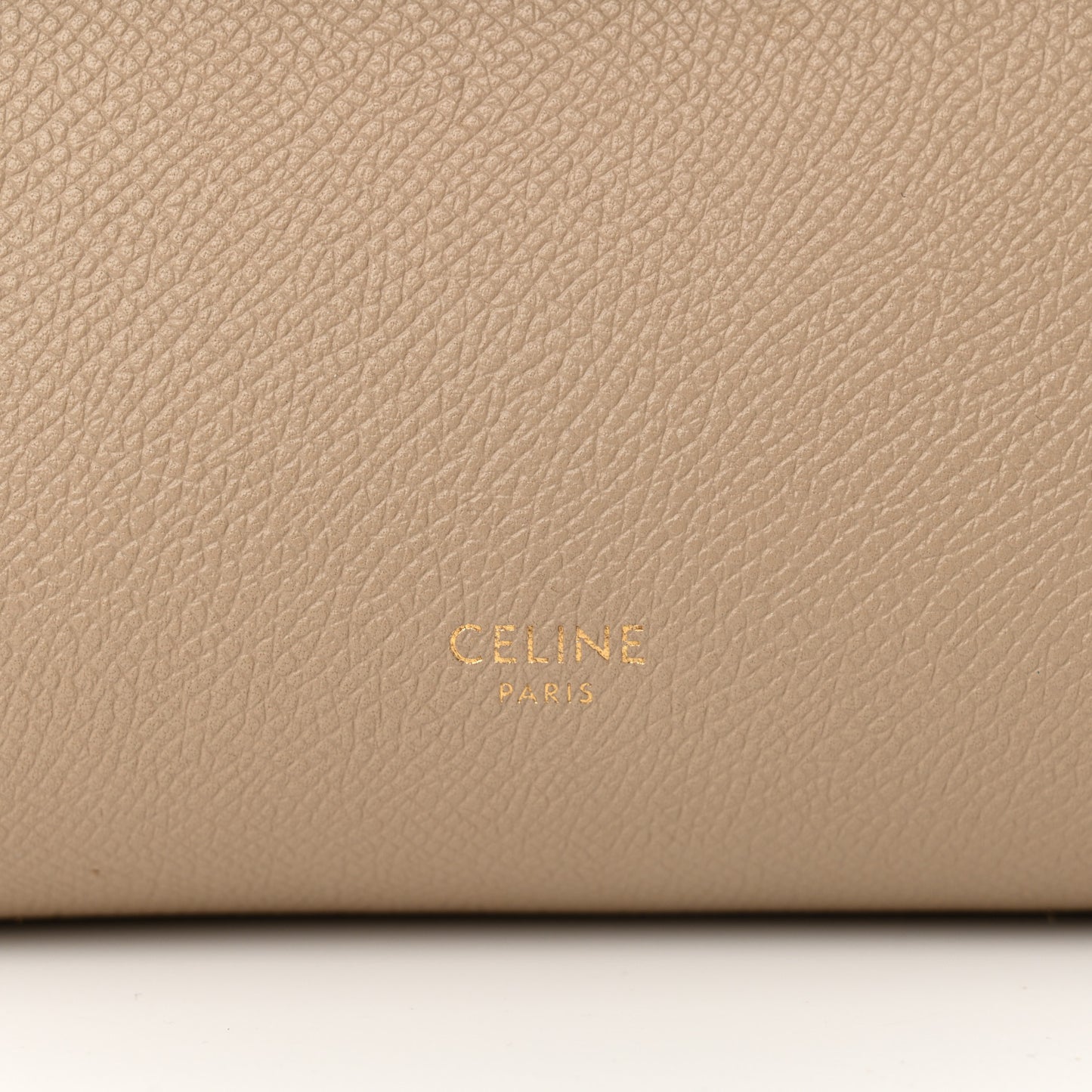 Grained Calfskin Nano Belt Bag Light Taupe