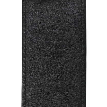 Gucci Calfskin Double G 40mm Belt 95 38 Black 3 of 5