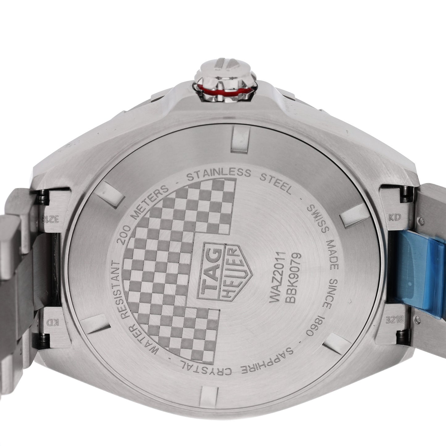 Stainless Steel 43mm Formula 1 Calibre 5 Automatic Watch Black WAZ2011