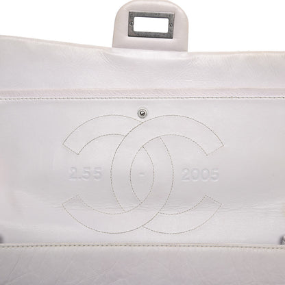 Chanel Aged Calfskin Quilted 2.55 Reissue 227 Flap White 8 of 22
