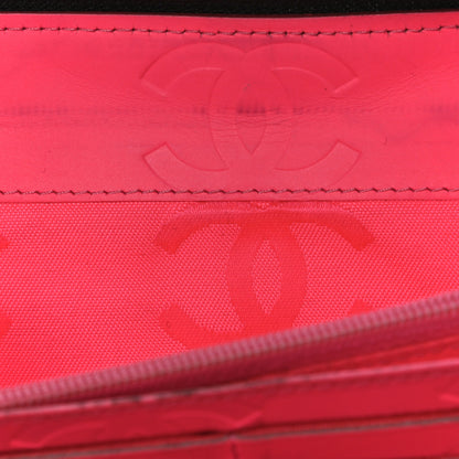 Chanel Calfskin Cambon Zip Around Organizer Wallet Black 17 of 23