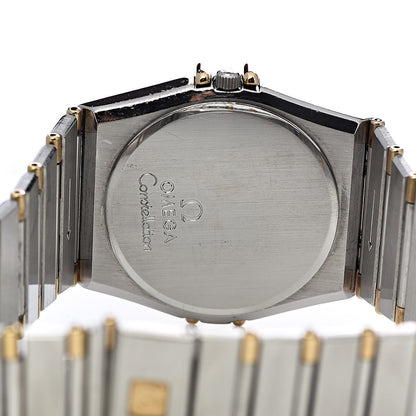 Omega Stainless Steel 18K Yellow Gold 33mm Constellation Quartz Watch Champagne 796.1180 5 of 7