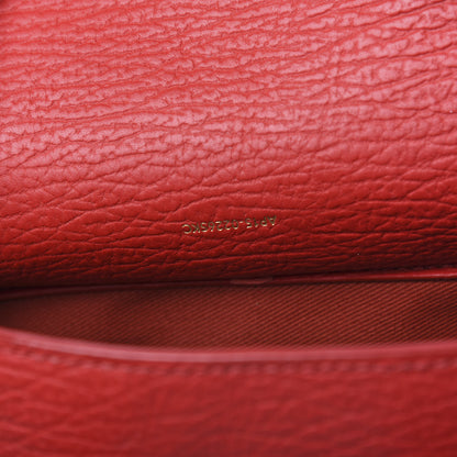 3.1 Phillip Lim 3.1 Textured Calfskin Mini Pashli Satchel Red 6 of 10