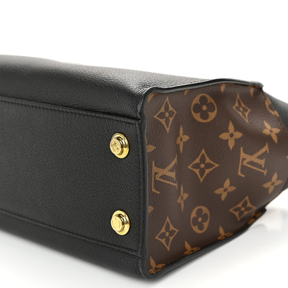 Louis Vuitton Calfskin Monogram On My Side PM Black 9 of 9