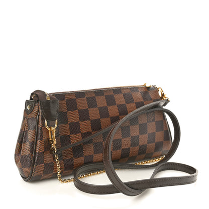 Louis Vuitton Damier Ebene Eva Clutch 3 of 10