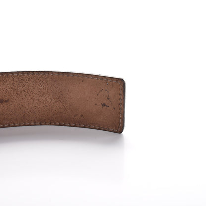 Gucci Canvas Web Interlocking G Belt 85 34 Black 8 of 11