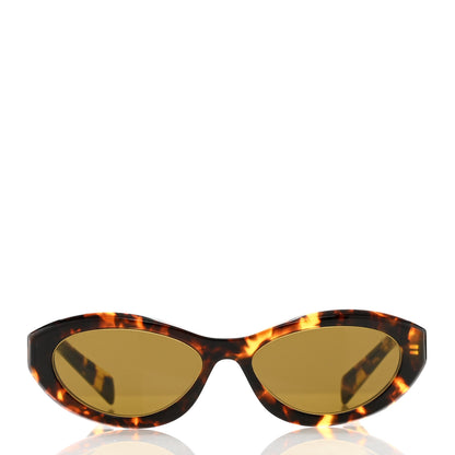 Prada Acetate Oval Sunglasses SPR 26Z Tortoise 2 of 7