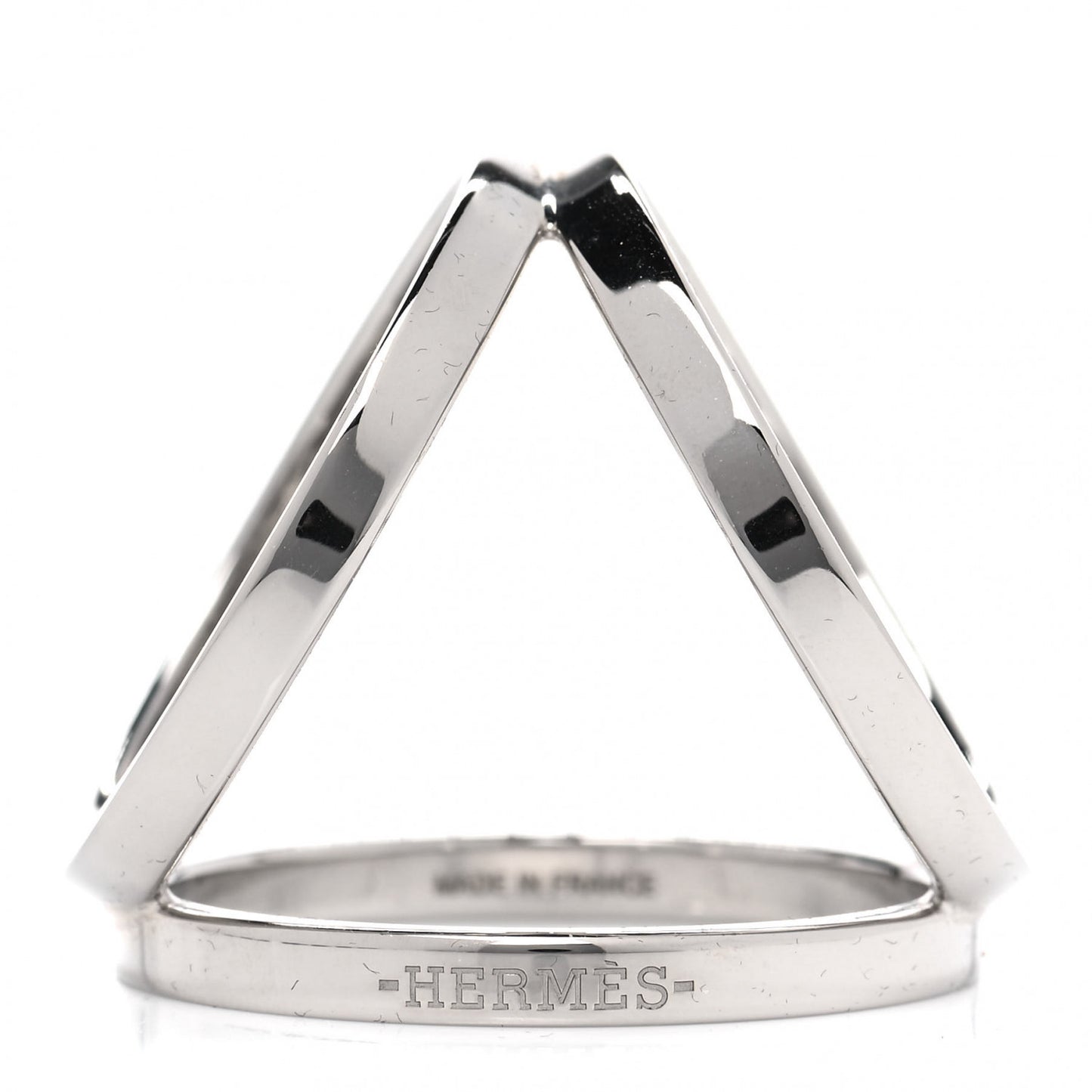 Palladium Trio Scarf Ring