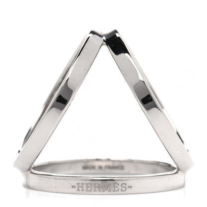 Hermes Palladium Trio Scarf Ring 1 of 5