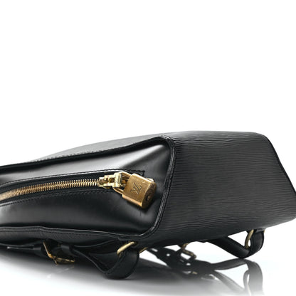 Louis Vuitton Epi Mabillon Backpack Black 7 of 8
