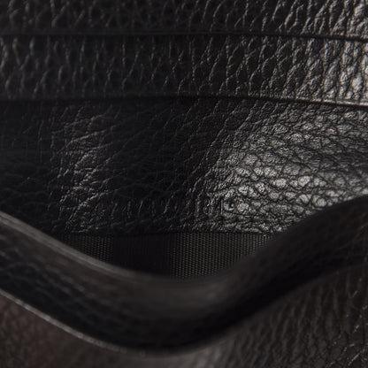 Gucci Pebbled Calfskin GG Marmont Card Case Black 7 of 7
