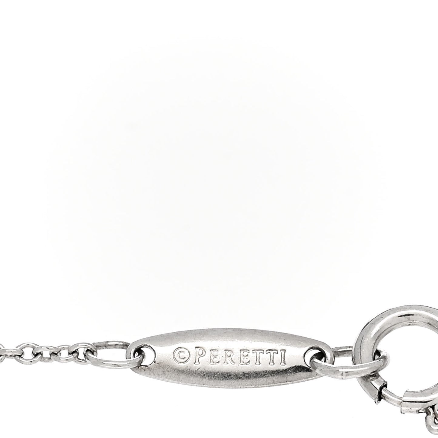 Platinum Diamond .30ctw Elsa Peretti Diamonds by the Yard Station Bracelet