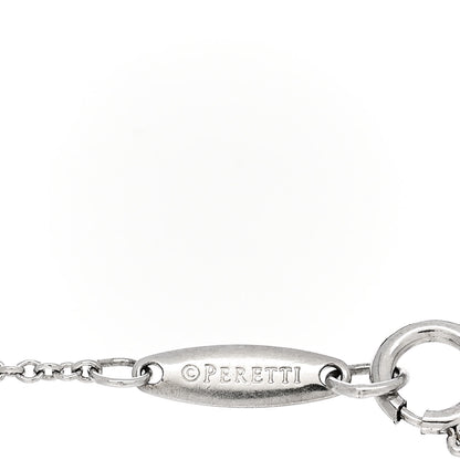 Tiffany Platinum Diamond .30ctw Elsa Peretti Diamonds by the Yard Station Bracelet 3 of 5