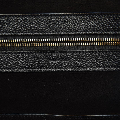 Celine Soft Grained Calfskin Medium Belt Cabas Phantom Black 6 of 10