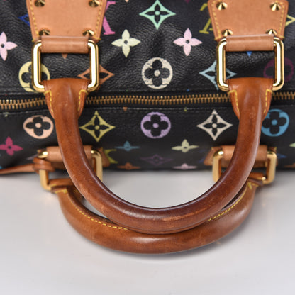 Louis Vuitton Monogram Multicolor Speedy 30 Black 15 of 15