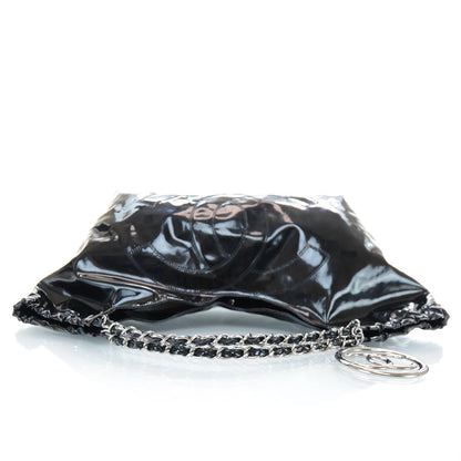 Chanel Vinyl XL Coco Cabas Black 5 of 12