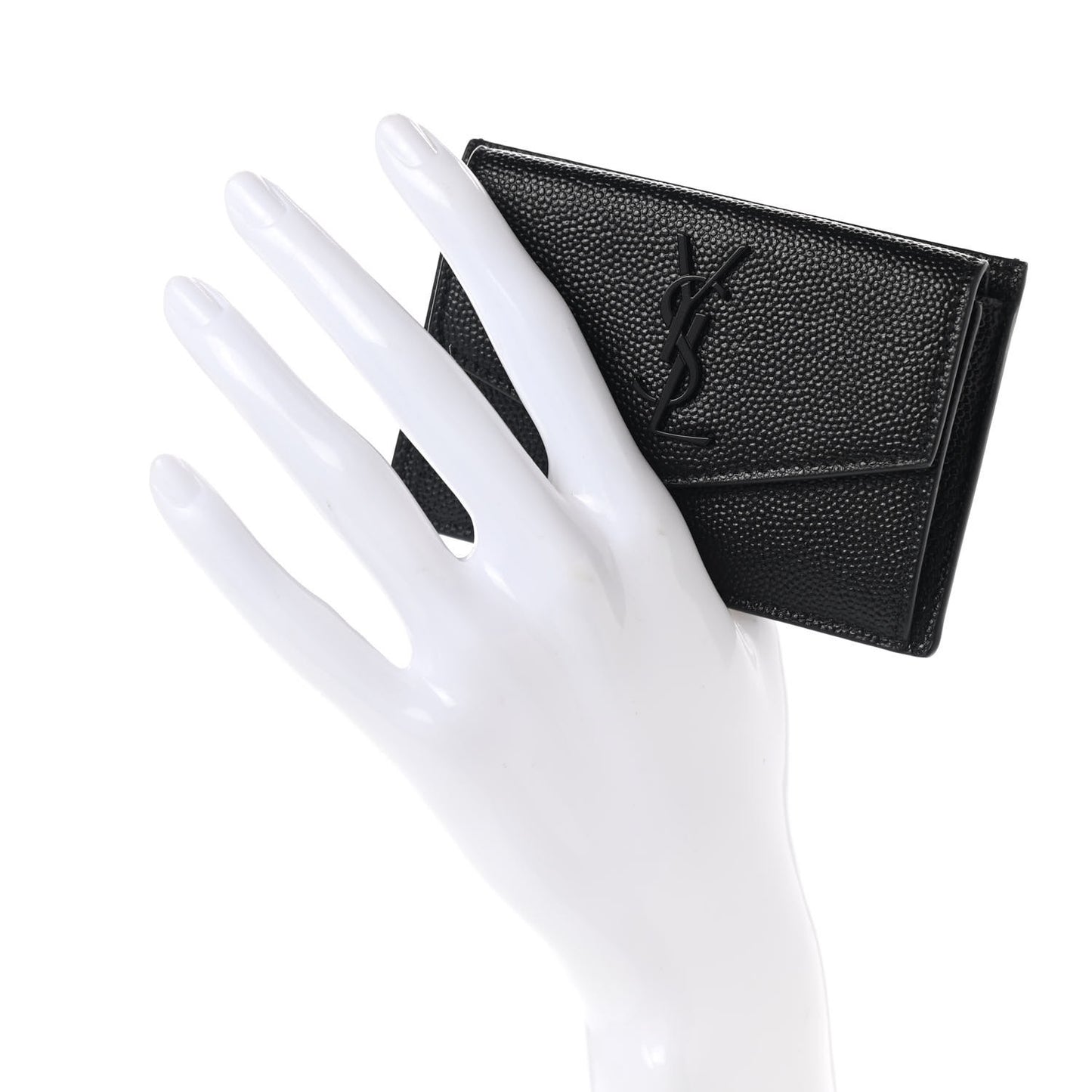 Grain de Poudre Uptown Card Holder Black