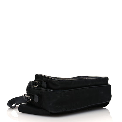 Prada Tessuto Nylon Saffiano Belt Bag Black 4 of 12