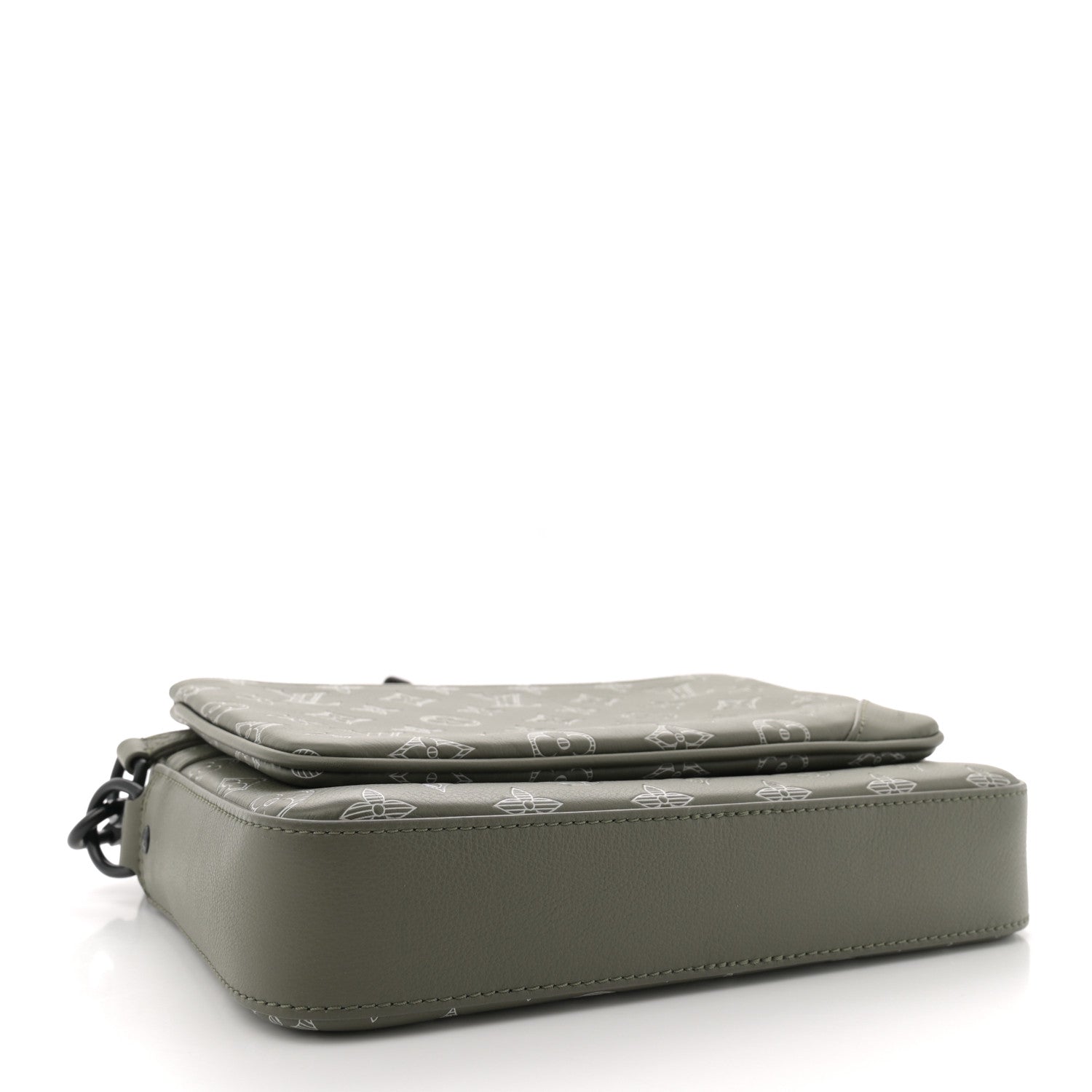 Louis Vuitton Monogram Shadow G65 Trio Messenger  Olive Green 4 of 9