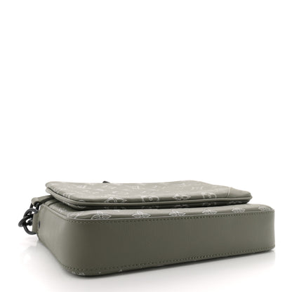 Louis Vuitton Monogram Shadow G65 Trio Messenger  Olive Green 4 of 9