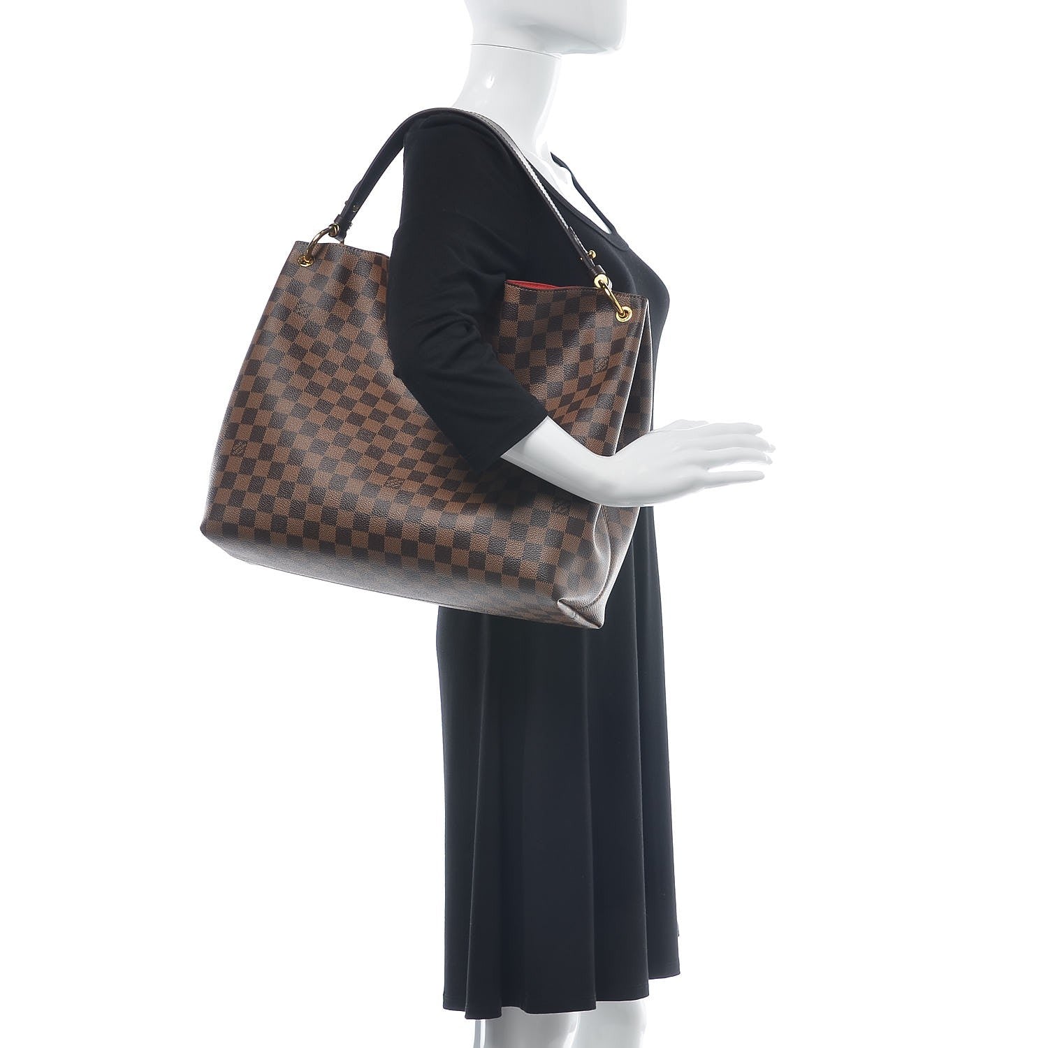 Louis Vuitton Damier Ebene Graceful MM 2 of 10