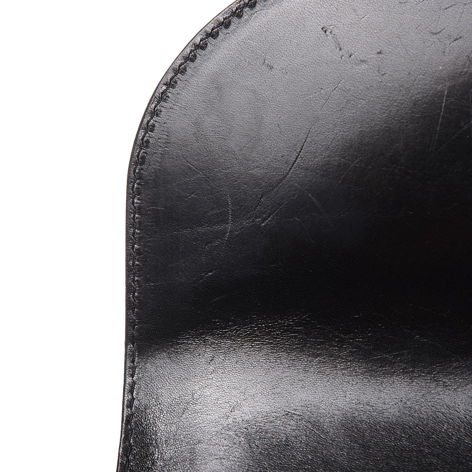 Burberry Polished Bridle Calfskin Studded Small Abbott Crossbody Bag Black 10 of 13