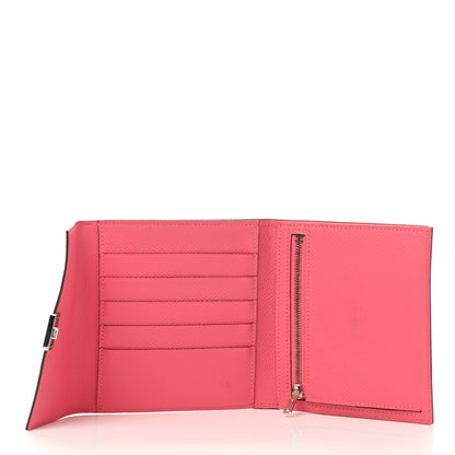 Hermes Epsom Clic 12 Wallet Rose Azalee 5 of 9
