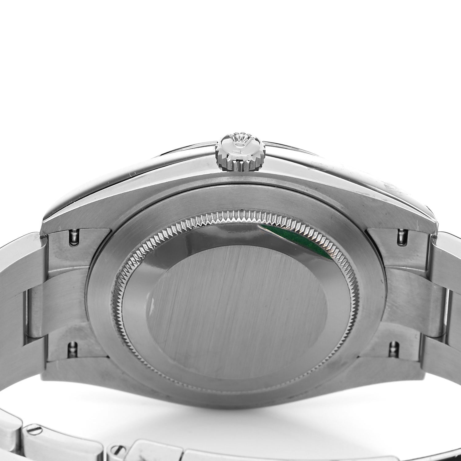 Rolex Stainless Steel 41mm Oyster Perpetual Wimbledon Datejust Watch Slate 126300 4 of 5